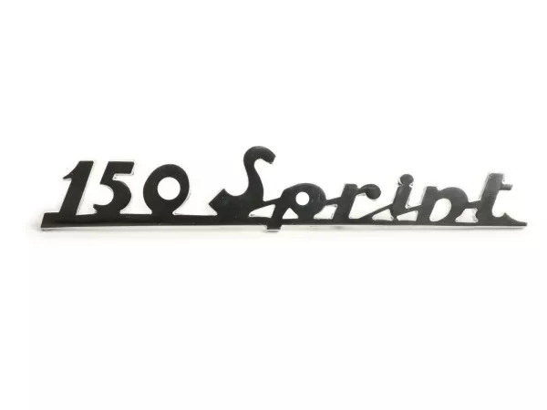 Badge frame rear -OEM QUALITY- Vespa 150 Sprint - Vespa Sprint150 (since 1965)