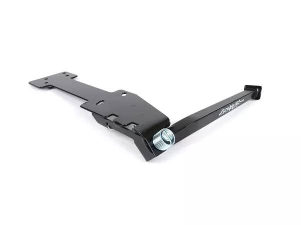 Side stand -BUZZETTI- Vespa PX, T5 125ccm, Rally, TS, Sprint, Sprint Veloce, GT, GTR, SS180, GS160 - black