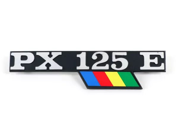 Belettering zijdeksel -VESPA- PX125 E Arcobaleno- Vespa PX125 (jaar 1984-1997)