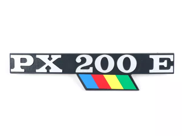 Belettering zijdeksel -VESPA- PX200 E Arcobaleno- Vespa PX200 (jaar 1984-1997)