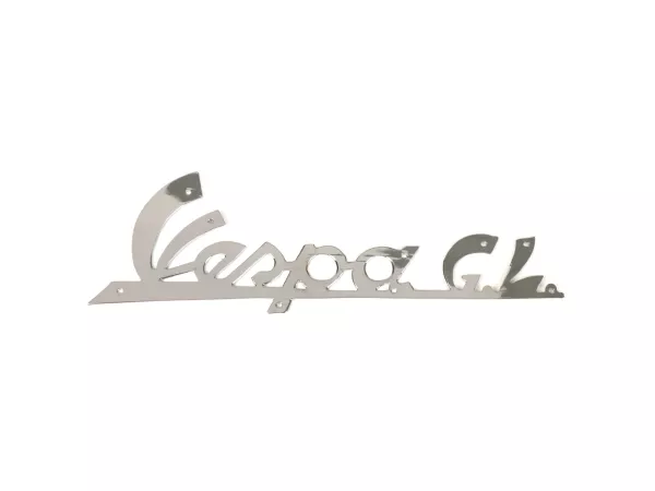 Kentekenplaat belettering -MAURO PASCOLI- Vespa GL150 (VGLA1T 1963-)