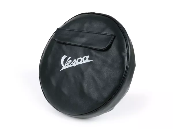 Penutup roda cadangan -KUALITAS OEM- Vespa 3.50 - 8 - Hijau tua, dengan saku
