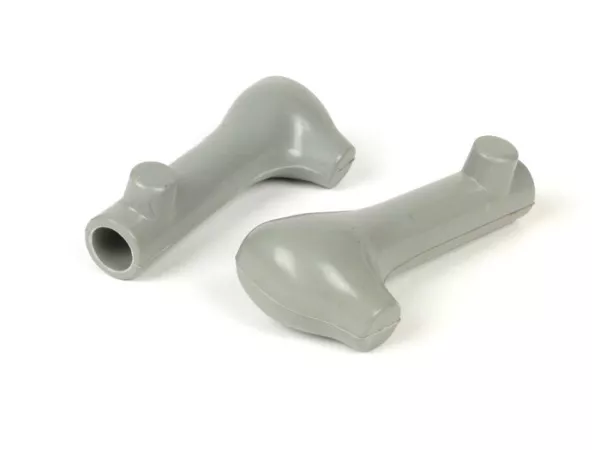 Stand feed rubber-OEM QUALITY- Ø 15mm - Vespa Wideframe VM, VN, VB, VL, GS150 / GS3 VS1-VS5 - grey