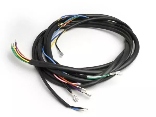 Cablaggio -VESPA- Vespa 125 VNB6T, Super, GT125 (VNL2T), GTR125 (VNL2T), TS125 (VNL3T), Sprint150 (VLB1T), Sprint Veloce, Rally180 (VSD1T) - Contattore interruttore clacson (senza batteria)