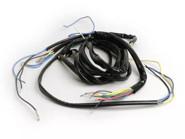 Wiring loom -VESPA- Vespa 125 VNB6T, Super, GT125 (VNL2T), GTR125 (VNL2T), TS125 (VNL3T), Sprint150 (VLB1T), Sprint Veloce, Rally180 (VSD1T) - horn switch NCC (without battery)