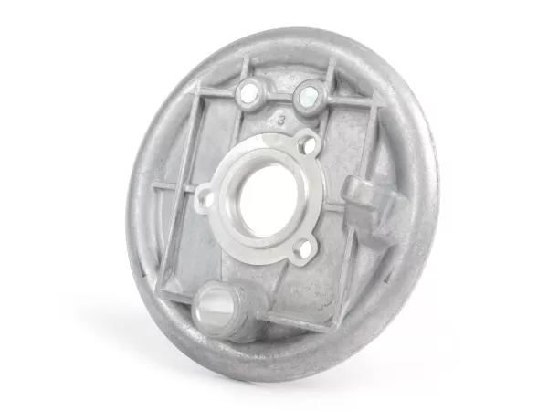 Rear hub back plate -OEM QUALITY- V50 (V5A1T, 66191-), V50 S (V5SA1T, 11160-), V90 (V9A1T, 19364-), Nuova 125, PV125, ET3