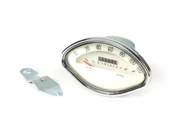 Velocímetro -CALIDAD OEM, forma de concha- Vespa VBA, VBB, GL150 (VLA1T), GT125 (VNL2T), GTR125 (VNL2T), Sprint - 110km/h