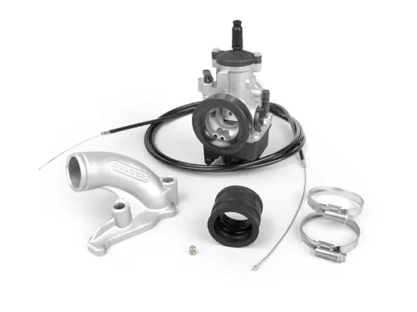 Kit carburateur -MALOSSI DELLORTO PHBH 28 BS, admission rotative- Vespa PX, Sprint, Rally180 (VSD1T), Rally200 (VSE1T)