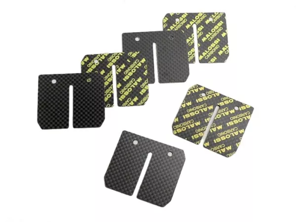 Reed petals -MALOSSI MHR-Replica- Vespa Largeframe, Smallframe, Minarelli AM6 - carbon fibre (0.3, 0.35, 0.4mm)