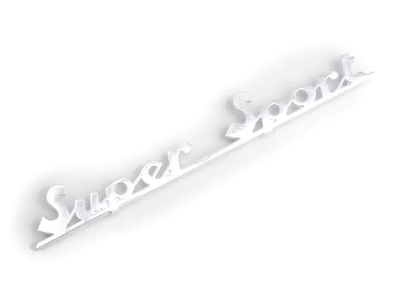 Badge de chassis arrière -QUALITÉ OEM- Vespa Super Sport - Vespa SS180 (depuis 1965)