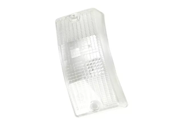 Indicatieglas -SIEM- Vespa PX80, PX125, PX150, PX200, T5 125cc linksvoor - wit