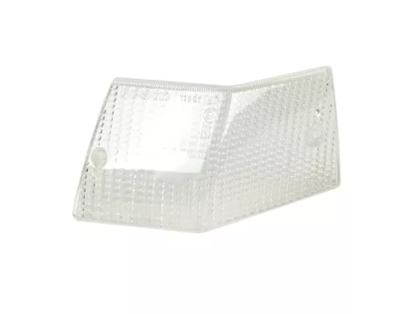 Indicatieglas -SIEM- Vespa PX80, PX125, PX150, PX200, T5 125cc rechtsachter - wit