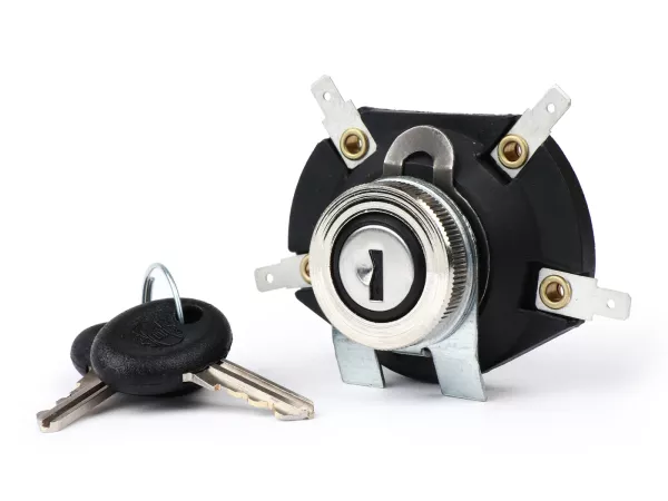 Cerradura de encendido -SIEM (GRABOR)- Vespa PX (-1984, modelos alemanes con batería)