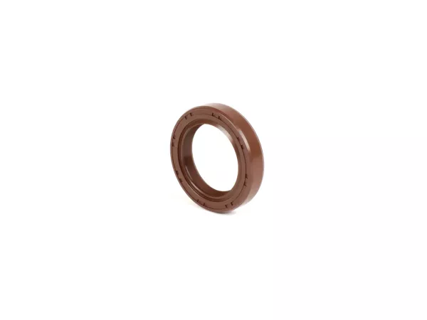 Wellendichtring (mit Staublippe) 24x35x7mm -CORTECO braun FKM/Viton® (E10 beständig)- verwendet für Kurbelwelle Piaggio 125-180 ccm 2-Takt - Gilera Runner FX/FXR 125-180, Italjet Dragster 125-180, Piaggio SKR125, SKR150, TPH125, Skipper125, Skipper150, He