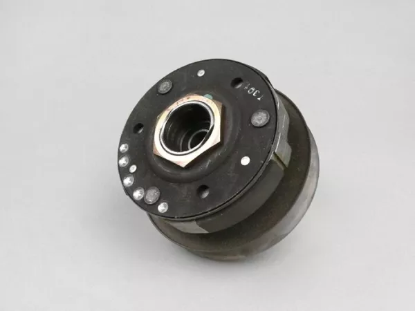 Ensemble poulie avec embrayage -PIAGGIO- 125 cc 4-temps (1. generation) - Vespa ET4 125, Piaggio Sfera 125, Liberty 125, Hexagon LX4 125, Aprilia Habana 125, Italjet Torpedo 125, Benelli Adiva 125