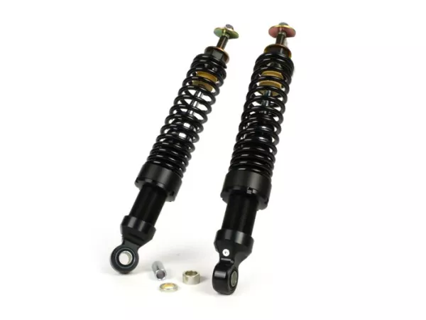 Kit amortisseurs arrières -BITUBO WMB BlackEdition, 340mm- Vespa GT, GTL, GTS, GTV 125-300 - noir
