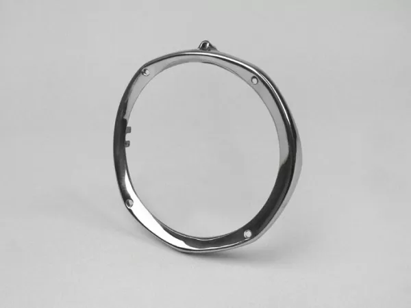 Anillo embellecedor de faro -IMPORT- Lambretta LIS, SX, TV 3 - acero inoxidable