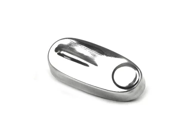 Fork link cover -VESPA- V50, ET3, PV125 - stainless steel