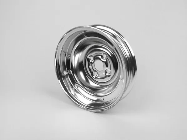 Roda -VESPA 2.10-10 inci baja - Vespa (Tipe V50 10 inci - 4 lubang di dalam) - Chrome