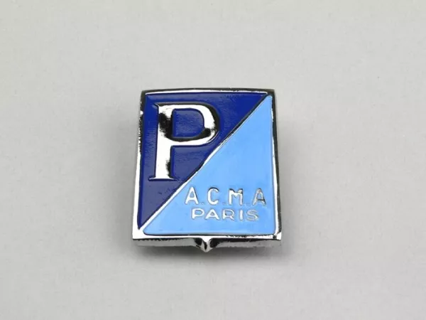 Cascade belettering -VESPA- Piaggio A.C.M.A. Parijs rechthoek - Vespa ACMA - buigen tabbladen