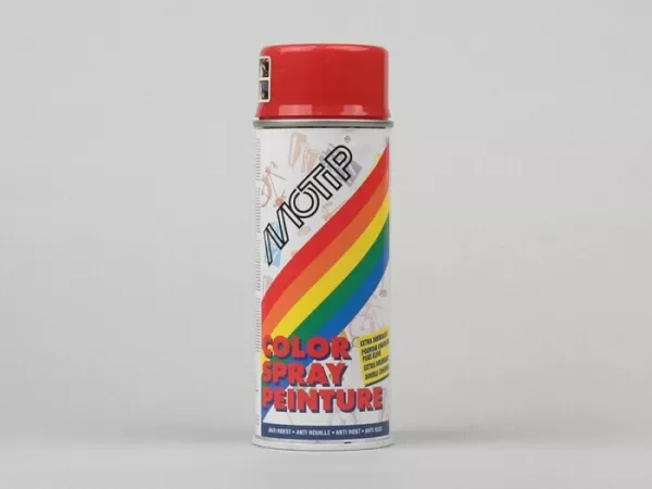 Verf -MOTIP- Vuurrood (RAL3000) - 400ml