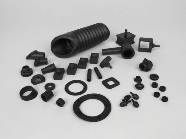 Rubber onderdelen set -IMPORT- Vespa PX - klein