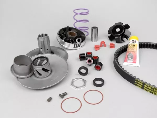 Kit variateur -MALOSSI Overrange- Piaggio 50cc (1998-, carter long)