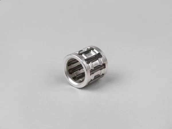 Cojinete de biela -ITALKIT (12x17x15mm)- Piaggio 50 ccm, Vespa 50 ccm - jaula plateada