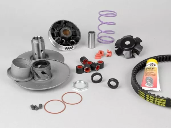 Kit variateur -MALOSSI Overrange- Piaggio 50cc (-1998, carter court)