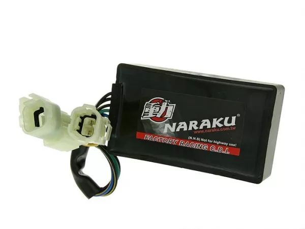 CDI -NARAKU Racing- Kymco ZX Fever II, KB12 (1996-1998), KB 50, K 12, Heroism, Curio CX, Dealim Tapo 50, Massage 50, SYM Flash, Pure, Fancy, Fiddle I, ATU Meteorit (KB-50)