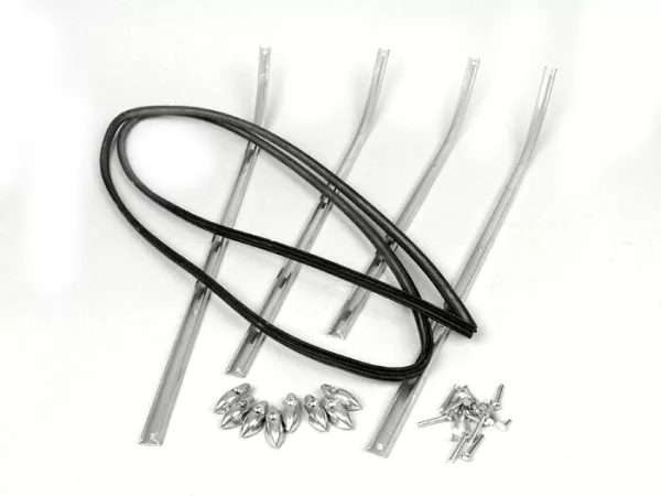 Loopvlakstrip set -MAURO PASCOLI- Vespa 50 SS, 90 SS, PV125 (VMA2T), ET3 125 (VMB1T)