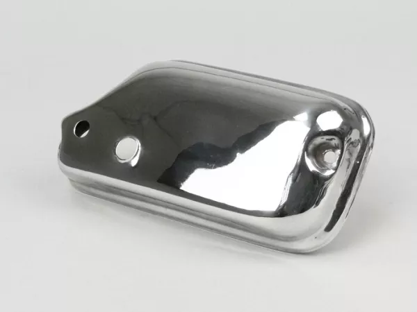Carburateur carterdeksel -VESPA- PX (-1984), Rally180 (VSD1T), Rally200 (VSE1T), Sprint150 (VLB1T), TS125 (VNL3T), GT125 (VNL2T), GTR125 (VNL2T), Super, VNA, VNB, VBA, VBB - roestvrij staal