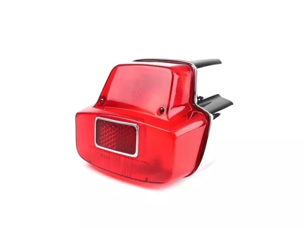Achterlicht -SIEM Vespa Antique- Metaal groot - Vespa Super (VNC1T, VBC1T), GT125 (VNL2T), Sprint (VLB1T vanaf 025479), SS180 (VSC1T vanaf 0018001) - Aluminium