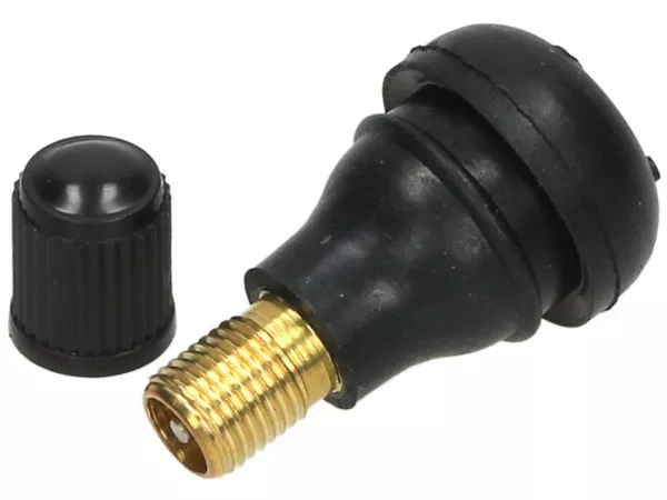 Katup untuk pelek tubeless, pendek -PIAGGIO TR412- 0° - Ø = 11,3mm
