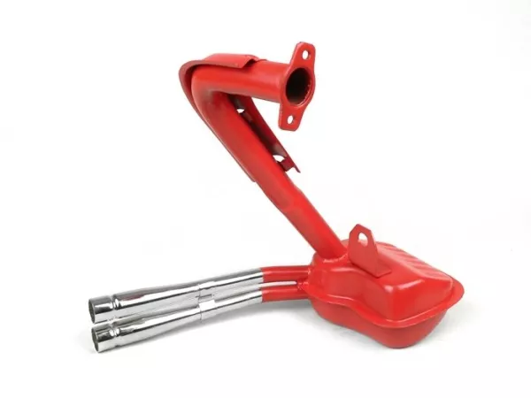 Knalpot -SPORT REPLIKA- Vespa V50, 50N, 50S, 50L, 50R, 50 Special, V50 Elestart, PV125