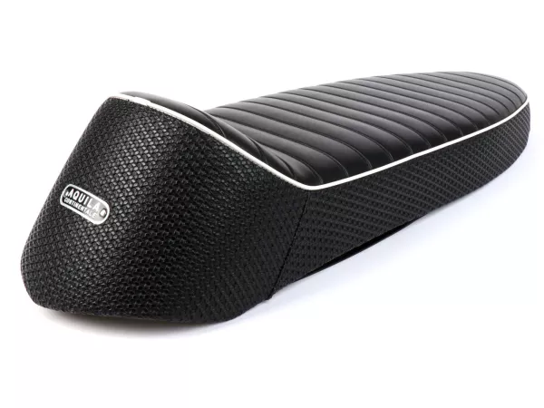 Banco de asiento -SC ANCELLOTTI DUO (banco de asiento para 2 personas)- Vespa V50, PV125, ET3 - Negro