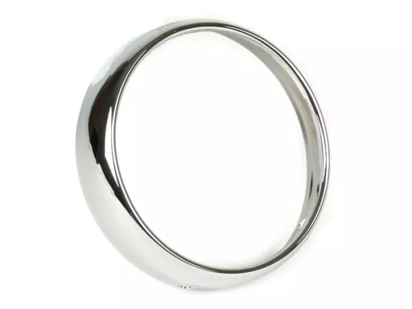 Headlight rim -SIEM Ø=115/120mm- Vespa VB, GS150 / GS3 (VS1T till VS3T) - chrome