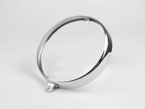 Koplamp sierring -SIEM Ø=105/115mm (glas/buiten)- Vespa Wideframe VM1, VN1