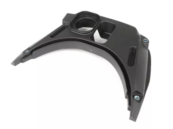 Afdekking achter helm compartiment -PIAGGIO- Vespa GT 250 (ZAPM45102), Vespa GT L 125 (ZAPM31100, ZAPM31101), Vespa GT L 200 (ZAPM31200), Vespa GTS 125 (ZAPM31300), Vespa GTS 250 (ZAPM45100, ZAPM45101), Vespa GTS 300 (ZAPM45200), Vespa GTS Super 125 (ZAPM