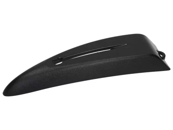 Mudguard crest lower part, black matt -PIAGGIO- Vespa GTS 125 (ZAPMA3100, ZAPMA3200), Vespa GTS 150 (ZAPMA3200, ZAPMA3100), Vespa GTS 300 (ZAPM45202, ZAPM45200, ZAPMA3300), Vespa GTS Super 125 (ZAPM45300, ZAPMA3100, ZAPMA3200, ZAPM45301), Vespa GTS Super