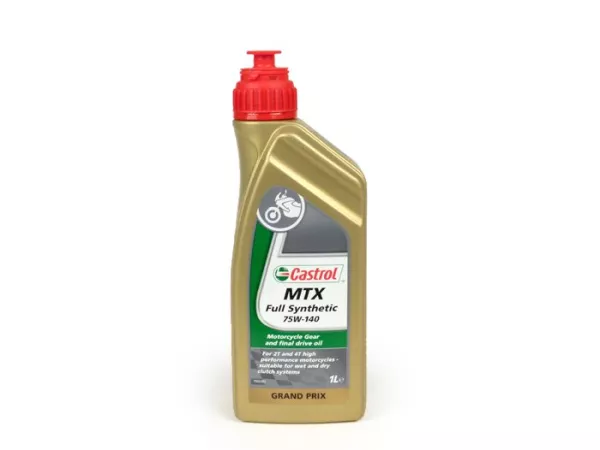 Transmissieolie -CASTROL- MTX Volsynthetisch 75W/140, GL5 - 1000ml