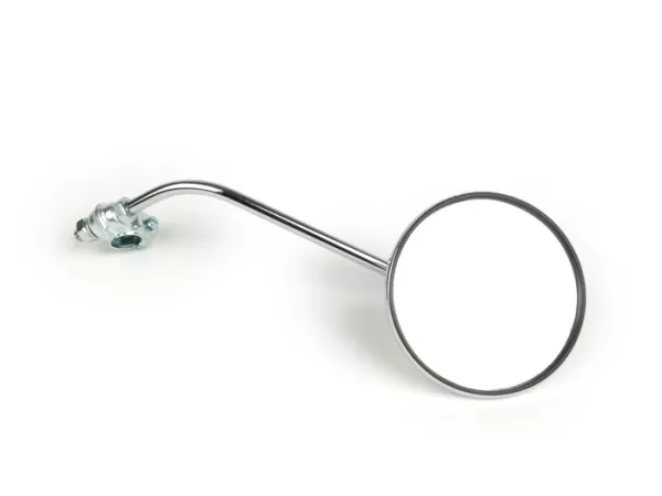 Mirror -FA ITALIA Clip on- Chrome universal - round Ø=120mm - rhs