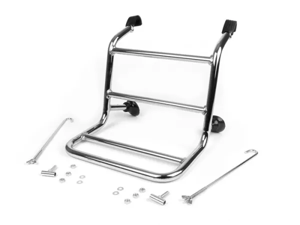 Portaequipajes delantero -AMS CUPPINI- Lambretta LI (Series 2-3), LIS, SX, TV (Series 2-3), DL, GP - Cromo