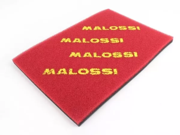 Filtro de aire -MALOSSI Doble Esponja Roja- Universal Mate- 297x210mm