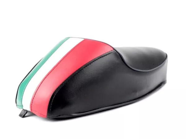 Banqueta -VESPA Mono TriColore- V50, PV125, ET3 - Negro