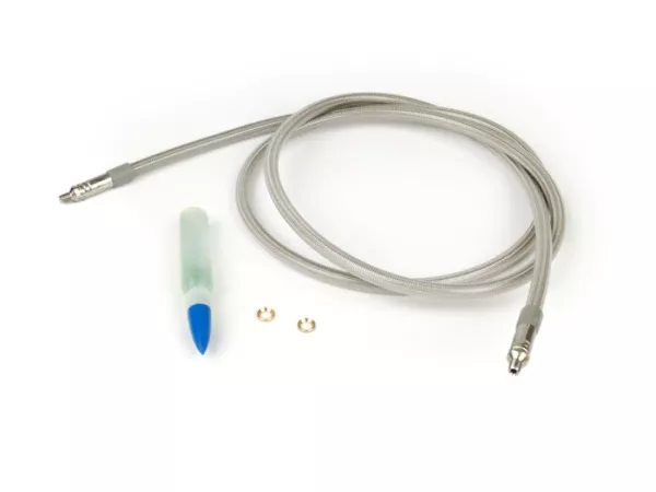 Brake hose -SPIEGLER MODULAR (without fittings)- Vespa, Lambretta - silver - 1200mm