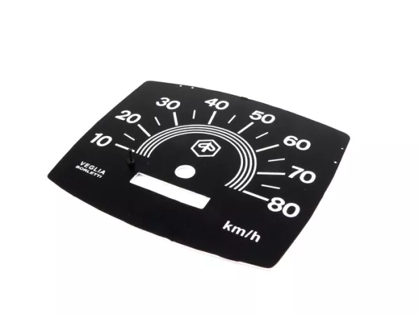 Snelheidsmeter -PIAGGIO- Vespa V50 Speciaal - 80km/h