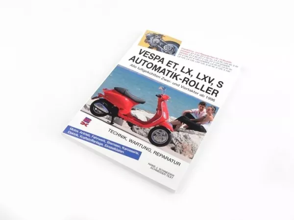Boek -Reparatie-instructies - Vespa ET, LX, LXV, S