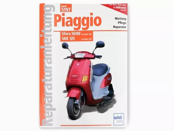 Book -Reparaturanleitung- Piaggio SKR, Sfera 50, Sfera 80