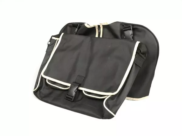 Borsa paragambe -UNIVERSALE- Vespa V50, PV125, ET3 - Nero